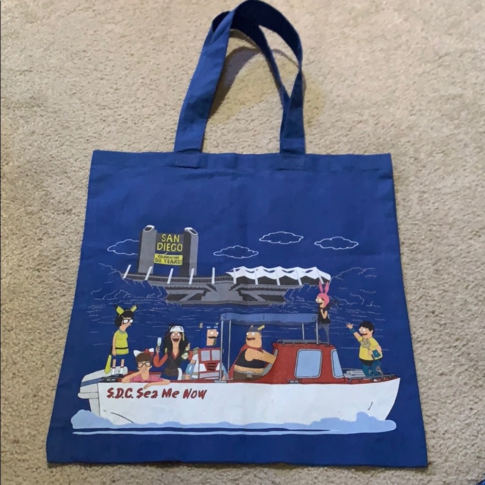SDCC Bobs Burgers tote
